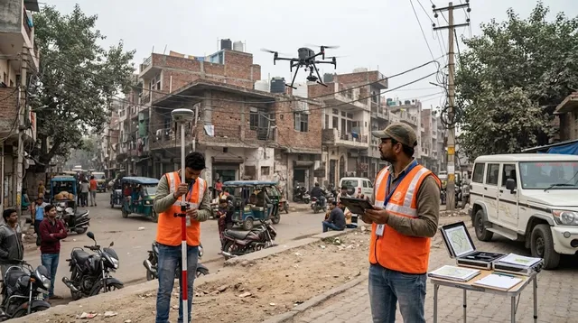 दिल्ली की अनधिकृत कॉलोनियों में अब 'ड्रोन व GIS' से सर्वे, जानिए किसे और कैसे मिलेगा मालिकाना हक