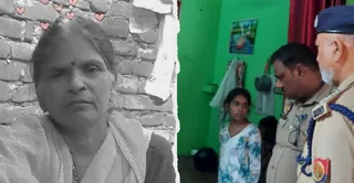 लक्ष्मी की हत्या के बाद घटनास्थल पर जांच करते सीओ आलोक कुमार सिंह व थाना प्रभारी राजीव कुमार। जागरण