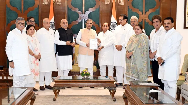 जातीय जनगणना में OBC के लिए अलग कॉलम की मांग, हरियाणा कांग्रेस ने राज्यपाल के माध्यम से राष्ट्रपति को भेजा ज्ञापन
