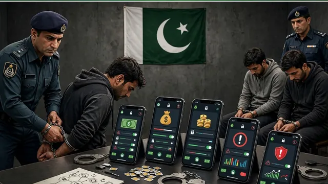 पाकिस्तान में लोन एप के जरिए लोगों को ब्लैकमेल करने के आरोप में 40 गिरफ्तार, AI का करते थे इस्तेमाल