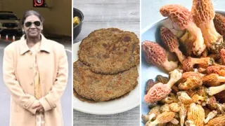 राष्ट्रपति द्रौपदी मुर्मु ने मनाली में कुल्लू के पारंपरिक व्यंजन कुट्टु के पराठे और गुच्छी का स्वाद लिया।