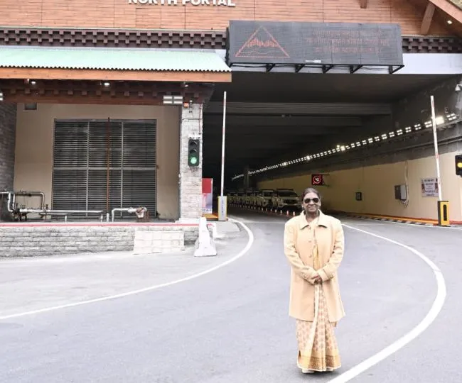President Visit Atal tunnel 2