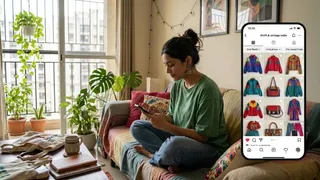 युवाओं में बढ़ा थ्रिफ्टिंग का क्रेज (AI Generated Image)
