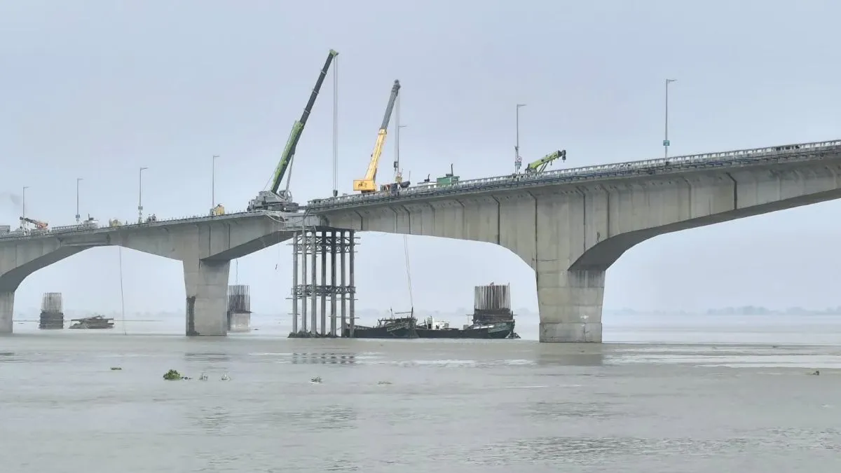 Vikramshila Setu Repair Bailey Bridge Removed New Girders Soon (1)