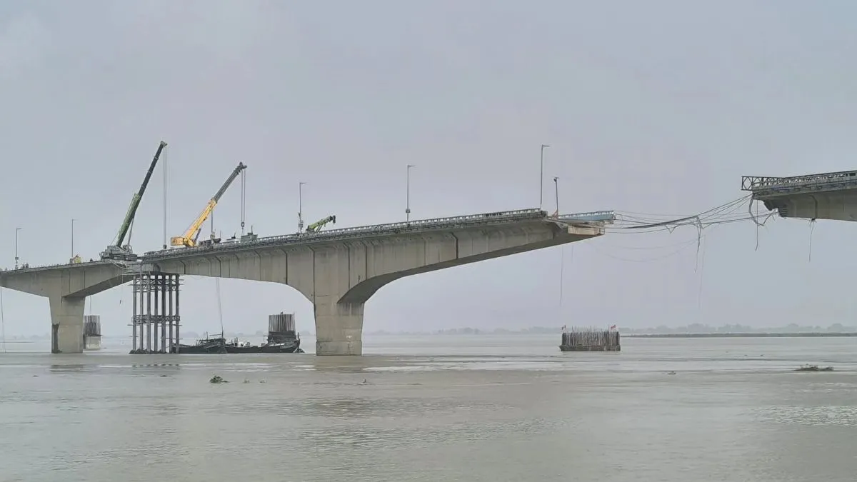 Vikramshila Setu Repair Bailey Bridge Removed New Girders Soon