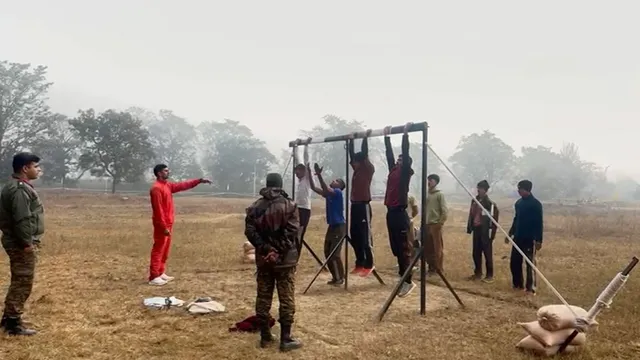 रुड़की अग्निवीर भर्ती: दौड़ के दौरान यूपी के दो अभ्यर्थी गिरे, टूट गया पैर