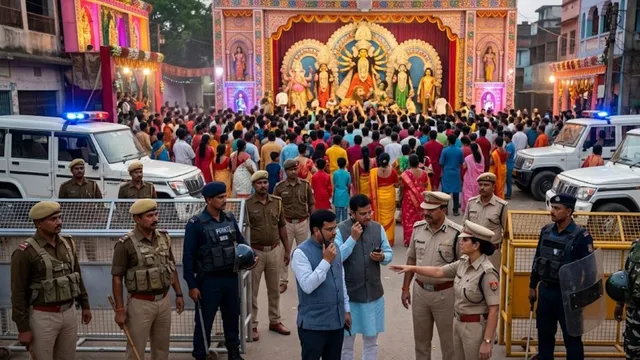 गोपालगंज में दुर्गा पूजा पर सख्त पहरा, 300 से अधिक दंडाधिकारी और 1200 जवान रहेंगे तैनात
