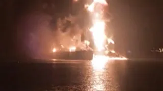 यूक्रेनी ड्रोन हमले से रूस सागर में भारतीय चालक दल वाले तेल टैंकर में लगी आग