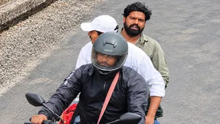 26 सितंबर को फायरिंग करने के बाद भाग रहे अपराधी। जागरण