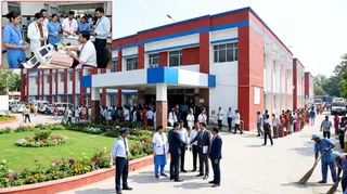 एनक्वास निरीक्षण से पहले चमका पलवल अस्पताल, 50 लाख फंड की उम्मीद ( एआई जेनरेटेड इमेज )