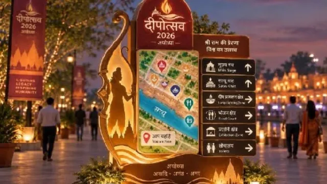 दीपोत्सव 2026: रामायण की थीम पर सजेगी अयोध्या नगरी, पुष्पक विमान और राम रथ की दिखेगी झलक
