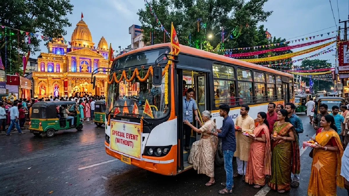 दुर्गा पूजा पर रांचीवासियों को बड़ा तोहफा! पंडाल घूमने के लिए नगर निगम चलाएगा फ्री बस सेवा - ranchi municipal corporation offers free bus service for durga puja