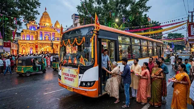 दुर्गा पूजा पर रांचीवासियों को बड़ा तोहफा! पंडाल घूमने के लिए नगर निगम चलाएगा फ्री बस सेवा
