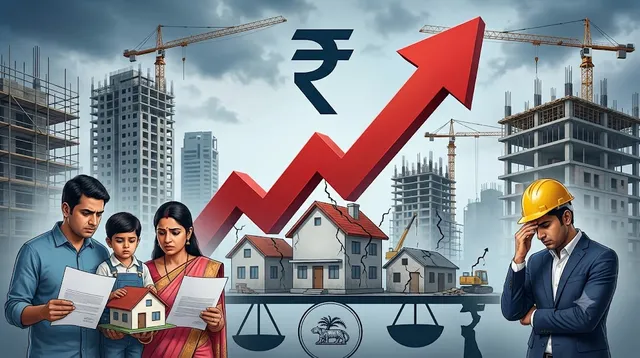रेपो रेट वृद्धि से रियल एस्टेट पर दबाव, घर खरीदारों और डेवलपर्स पर असर