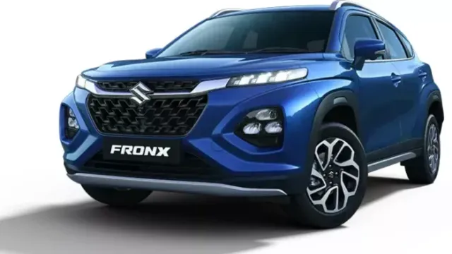 maruti suzuki fronx auto variant emi will be after a down payment of rs two lakh