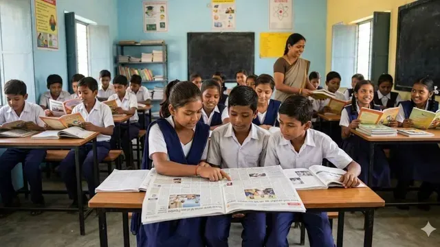 उत्तर प्रदेश के पीएमश्री स्कूलों में स्पीकर से गूंजेंगी कहानी-कविता, खेल-खेल में सीखेंगे नौनिहाल
