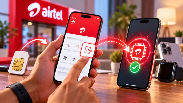 सिम ट्रे खोलने का झंझट हो जाएगा खत्म! सिर्फ एक App से ऐसे एक्टिवेट करें अपना Airtel eSIM