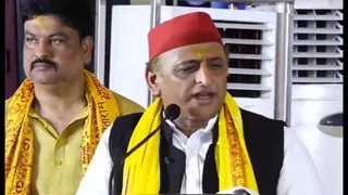 अयोध्या: समाजवादी पार्टी के अध्यक्ष अखिलेश यादव
