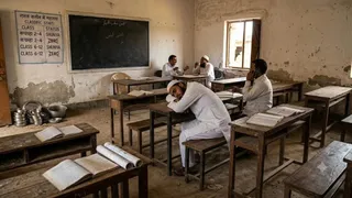 भागलपुर नाथनगर के मदरसा महमुदिया सिमरिया में औचक निरीक्षण। प्रतीकात्मक तस्वीर