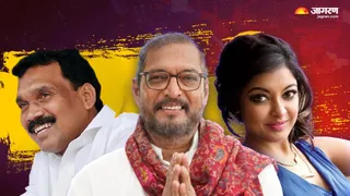 मधु कोड़ा, नाना पाटेकर और तनुश्री दत्ता।