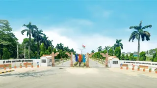 पूसा विश्वविद्यालय का मुख्य प्रवेश द्वार। सौ. विश्वविद्यालय