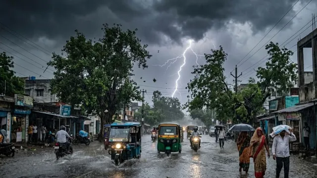 Bihar Weather Update: पटना समेत 9 जिलों में झमाझम बारिश, 26 जिलों में बिजली गिरने और तेज हवा का अलर्ट
