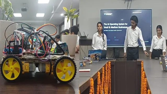 'बोलती सड़क' से लेकर अगरबत्ती सुखाने की मशीन तक: CCSU के छात्रों ने पेश किए बेमिसाल स्टार्टअप मॉडल