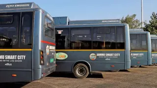 जम्मू में 7-मीटर वाली 75 नई इलेक्ट्रिक बसों के लिए टेंडर फाइनल। (फाइल फोटो)