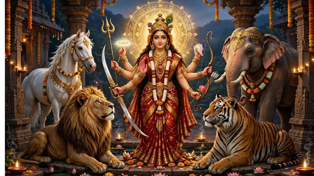 शारदीय नवरात्र 2026: मां दुर्गा के वाहन में छिपी समय की भविष्यवाणी! किस सवारी का क्या होता है संकेत?

