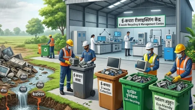 रेलवे की पर्यावरण संरक्षण की ओर बड़ी पहल, जमीन और पानी को जहर बनने से बचाने के लिए देश भर में हटाएगा ई-कचरा
