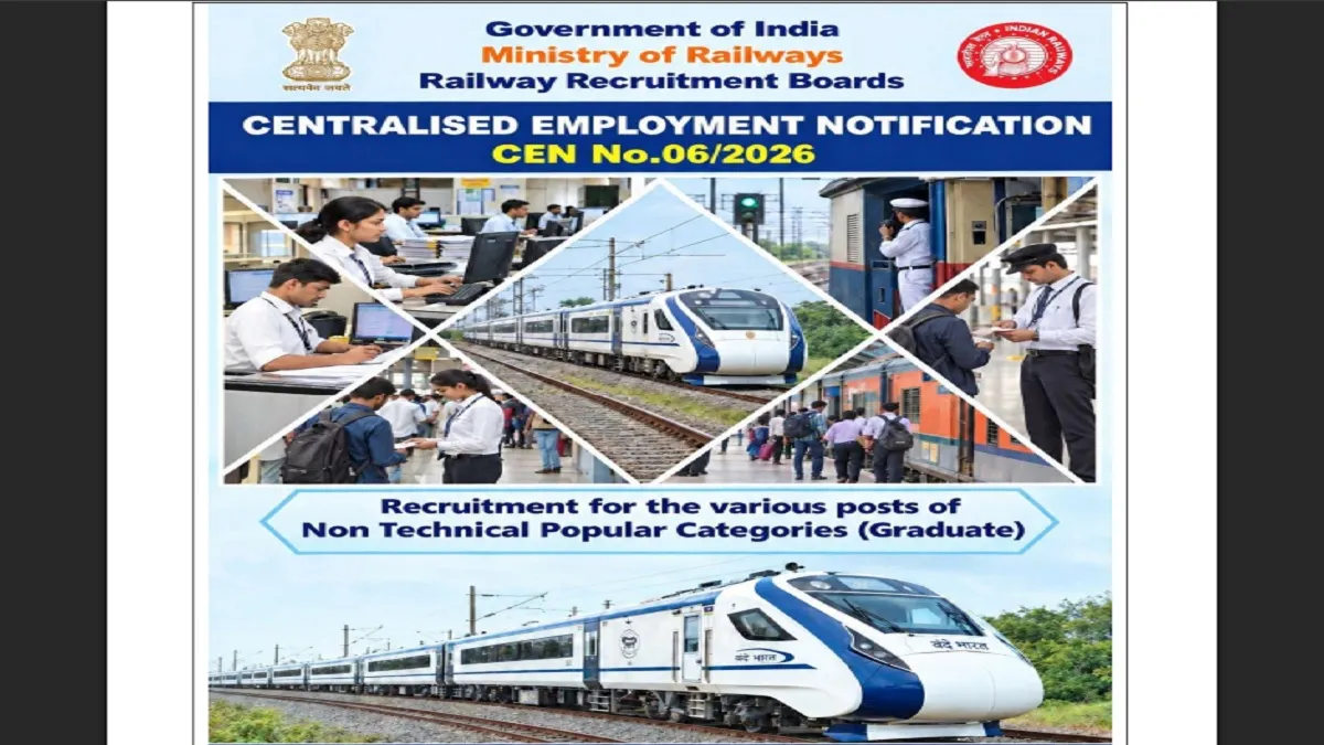 rrb ntpc Graduate vacancy 2026