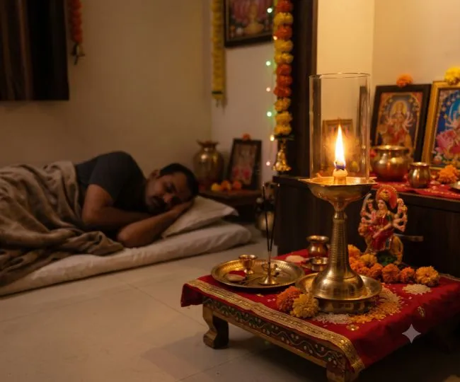shardiya navratri 2026 akhand jyoti rules sleeping guidelines dos and donts