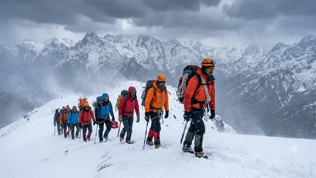हिमाचल के बड़ा भंगाल में लापता हुए पांच ट्रैकर्स सुरक्षित ट्रेस, बर्फबारी के बीच रेस्क्यू ऑपरेशन की तैयारी