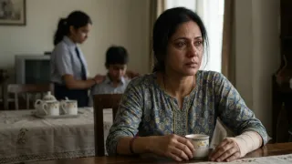 नौसेना के कैप्टन ने बच्चों के सामने पत्नी को पीटा। फोटो: एआई जनरेटेड