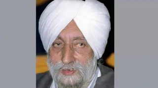 पंजाब के पूर्व मुख्यमंत्री बेअंत सिंह का फाइल फोटो।