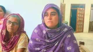 अंकित बालियान कि पत्नी सीमा बालियान। जागरण