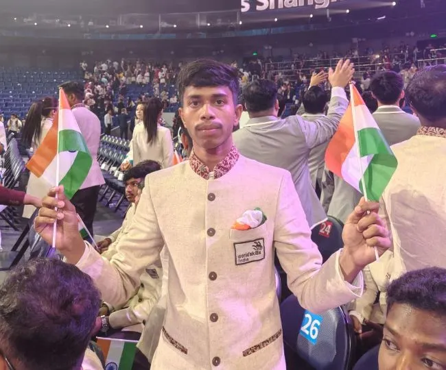 Bihar Dilkhush Shines at World Skills Meets PM Modi (2)