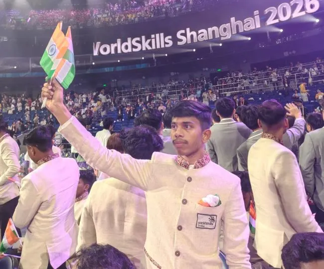 Bihar Dilkhush Shines at World Skills Meets PM Modi (3)