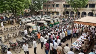 बक्सर में जब्त वाहनों की नीलामी 13 अक्टूबर को, साइकिल 110 रुपये से शुरू (AI Generated Image)