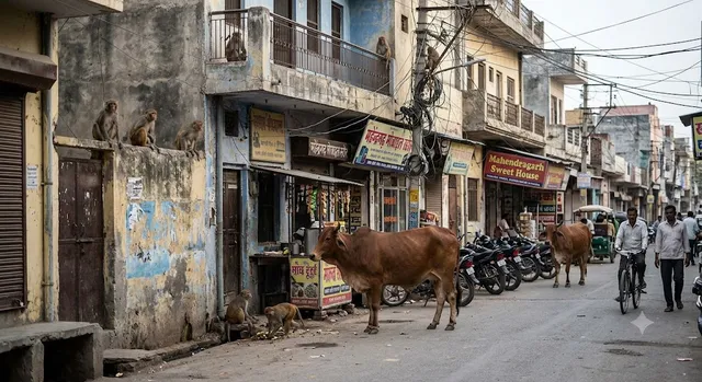 महेंद्रगढ़ में बंदरों और आवारा पशुओं पर लगेगी लगाम, नगरपालिका ने दोबारा जारी किया टेंडर
