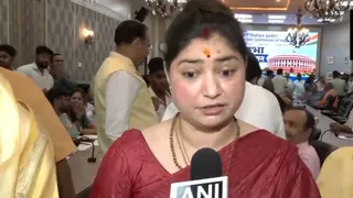राज्यसभा सदस्य के निर्विरोध निर्वाचित प्रत्याशियों में से एक प्रियंका सिंह रावत