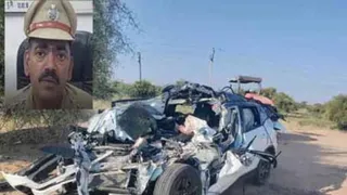 झाड़ोल थानाधिकारी बुद्धराम बिश्नोई की सड़क हादसे में मौत