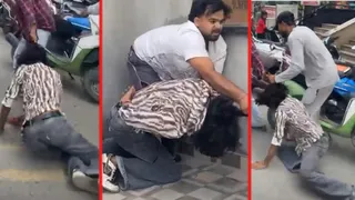 सड़क पर बेल्ट, डंडों से की मारपीट, चार नामजद समेत कई पर मुकदमा।