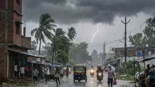 बिहार का मौसम (एआई जेनरेटेड तस्वीर)