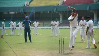 कर्नल सीके नायडू ट्रॉफी के लिए उत्तर प्रदेश टीम के कप्तान बने समीर रिजवी।