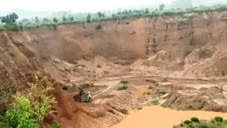 होशियारपुर में माइनिंग की एक विवादित तस्वीर। (फाइल फोटो)