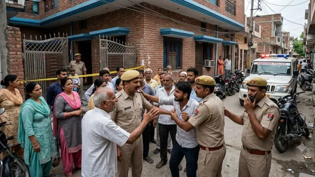 फरीदाबाद: पड़ोसी के घर में फंदे पर लटका मिला युवक, जांच के लिए पहुंचे पुलिसकर्मी की जमकर धुनाई
