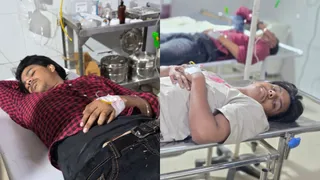 गोली लगने से घायल बदमाशों को अस्पताल में भर्ती कराया गया। फोटो: जागरण