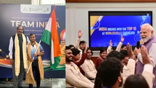 पीएम मोदी ने वर्ल्ड स्किल्स स्पर्धा में देश का प्रतिनिधित्व करने वाले प्रतिभागियों से मुलाकात की, जिनमें पन्ना के अजय अहिरवार भी शामिल रहे।