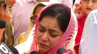 बर्खास्त अकाली नेता रूप कौर।